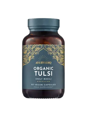 Ayurvediq Wellness Organic Tulsi / Holy Basil Capsules