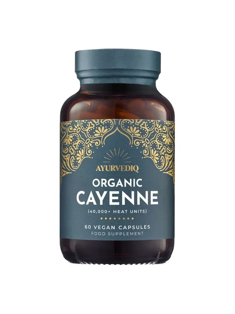 Ayurvediq Wellness Ayurvediq Wellness Organic Cayenne Pepper Capsules