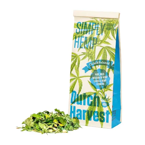 Dutch Harvest Hennep thee Simply Hemp Bio
