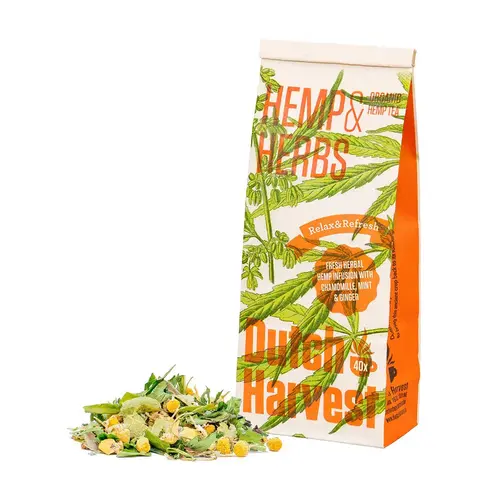 Dutch Harvest Hennep thee Hemp & Herbs Bio