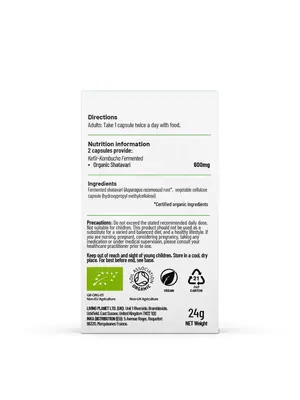 Living Nutrition Living Nutrition Fermented Shatavari Bio