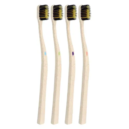 Novacare  Tandenborstel Houtvezel Micro Goud