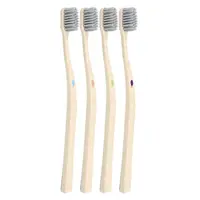 Tandenborstel Houtvezel Micro Zilver