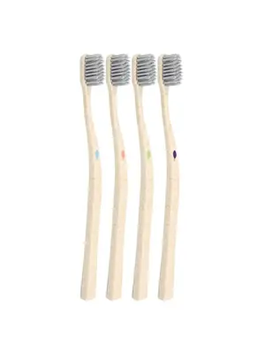 Novacare  Tandenborstel Houtvezel Micro Zilver