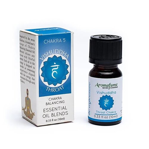 Aromafume Vishuddha Chakra essentiële olie mix