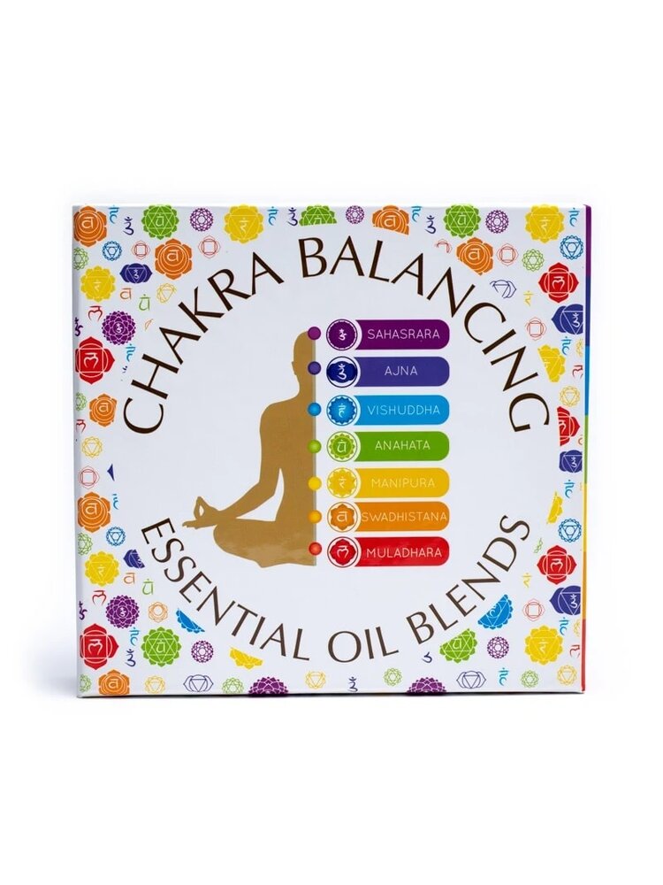 Aromafume Aromafume Chakra essentiële oliën mix (set van 7)