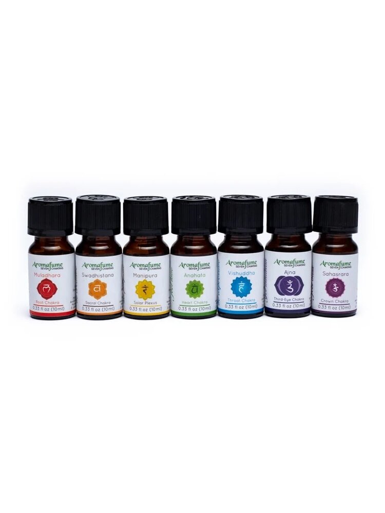 Aromafume Aromafume Chakra essentiële oliën mix (set van 7)