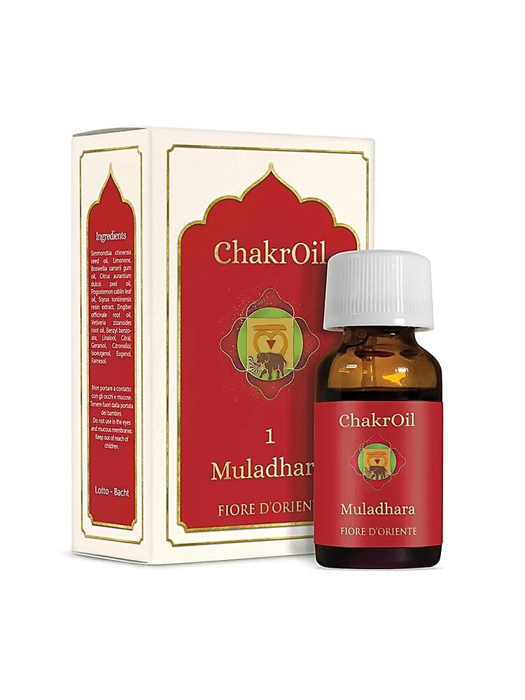 Fiore d'Oriente ChakrOil Esentiële olie 1e Chakra Muladhara