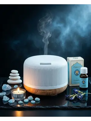 Aroma diffuser Round white naturel 300 ml
