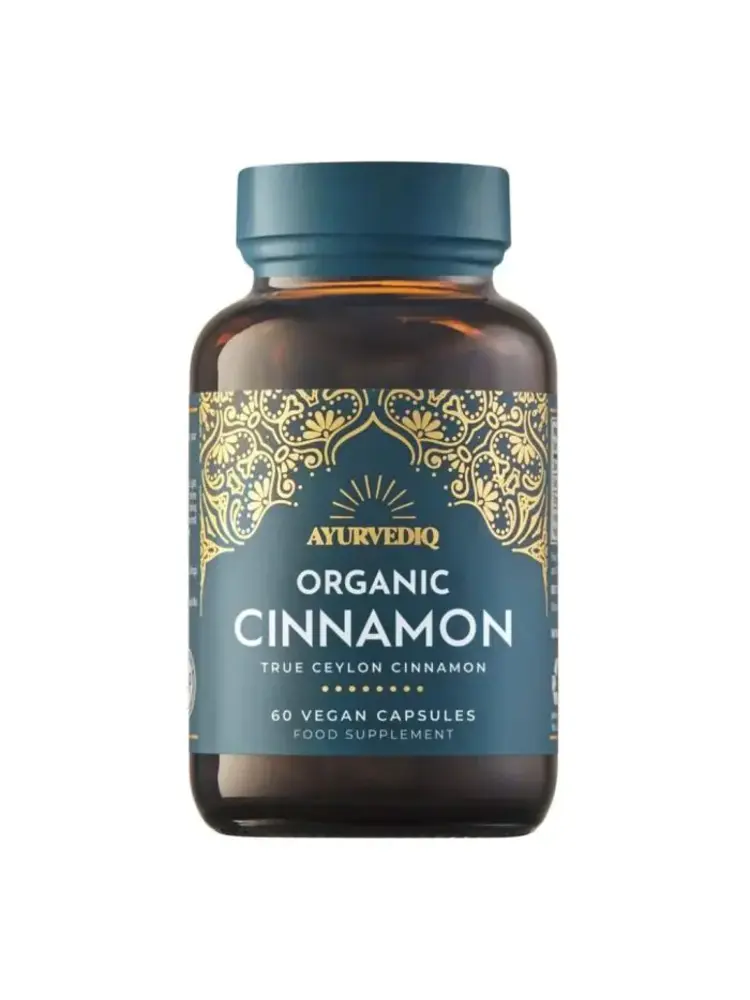 Ayurvediq Wellness Ayurvediq Organic Ceylon Cinnamon 60caps