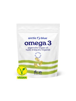 Arctic Blue Omega-3 algenolie DHA & EPA Capsules