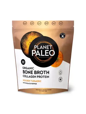 Planet Paleo Planet Paleo Organic Bone Broth Collagen Protein Golden Turmeric