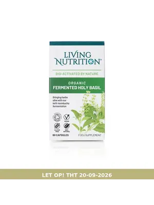 Living Nutrition Living Nutrition Fermented Holy Basil Bio
