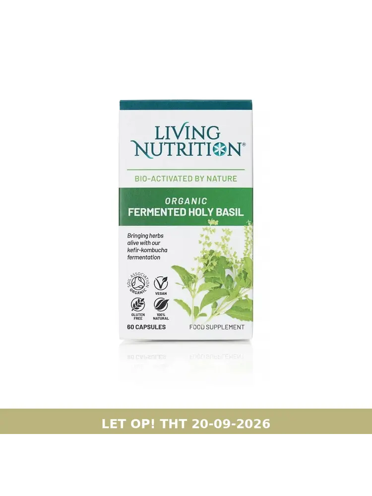 Living Nutrition Living Nutrition Fermented Holy Basil Bio