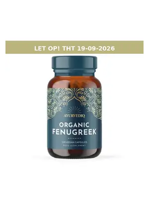 Ayurvediq Wellness Ayurvediq Wellness Organic Fenugreek Capsules