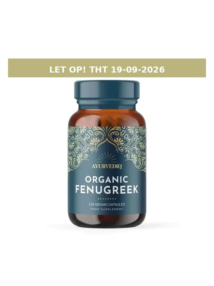 Ayurvediq Wellness Ayurvediq Wellness Organic Fenugreek Capsules