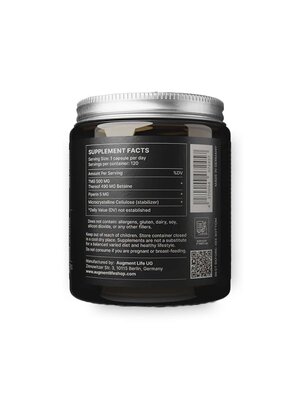 Augment Life Augment Life TMG (Betaïne) Capsules