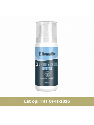 Hemplife CBD + Magnesium Bodycrème Extra 1000mg