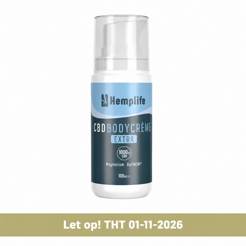 Hemplife CBD + Magnesium Bodycrème Extra 1000mg
