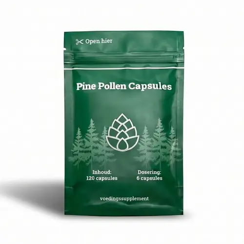 Pine Pollen Poeder Dennenpollen Capsules (Pine Pollen Poeder) |120 Caps