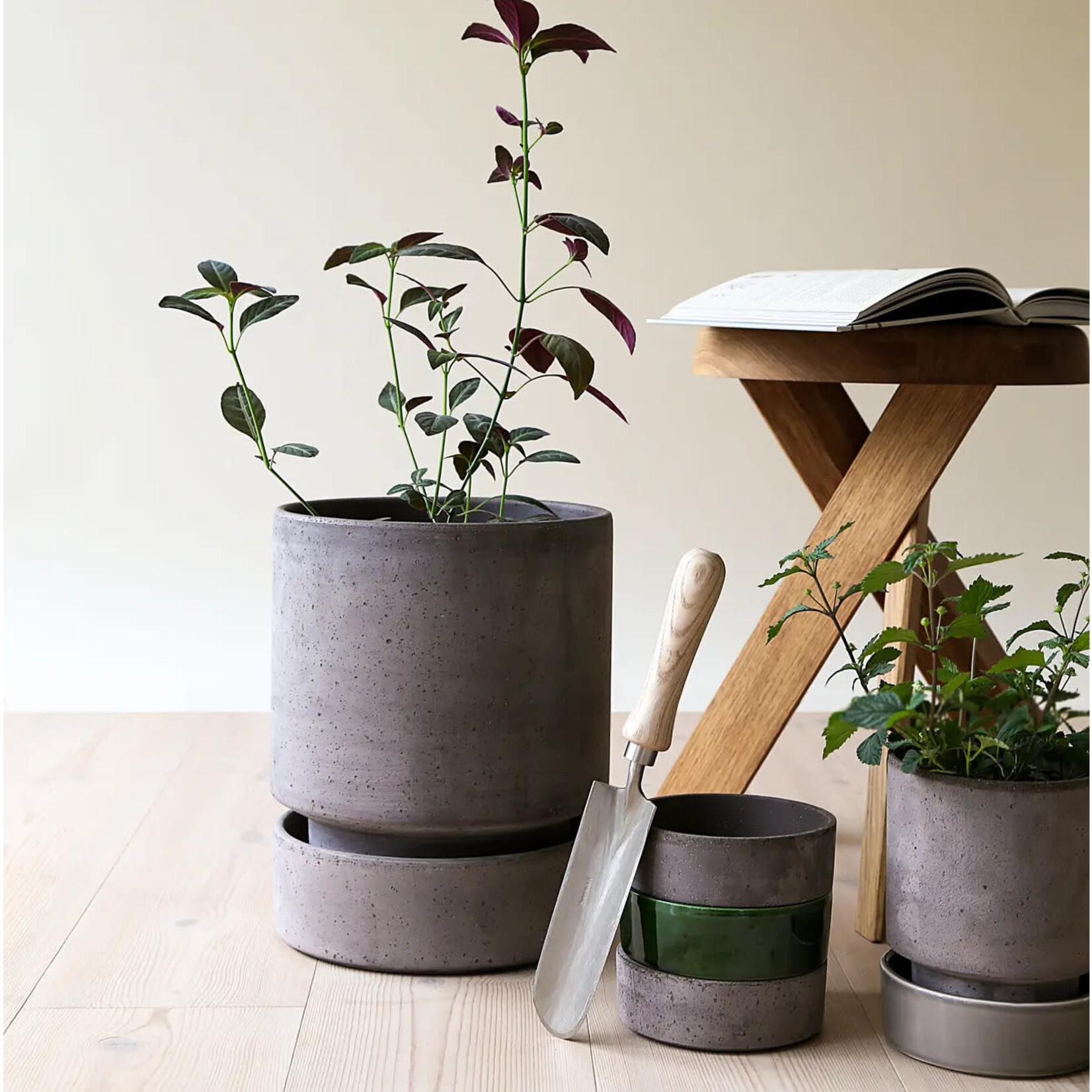 Bergs Potter Hoff pot grey - Ø13