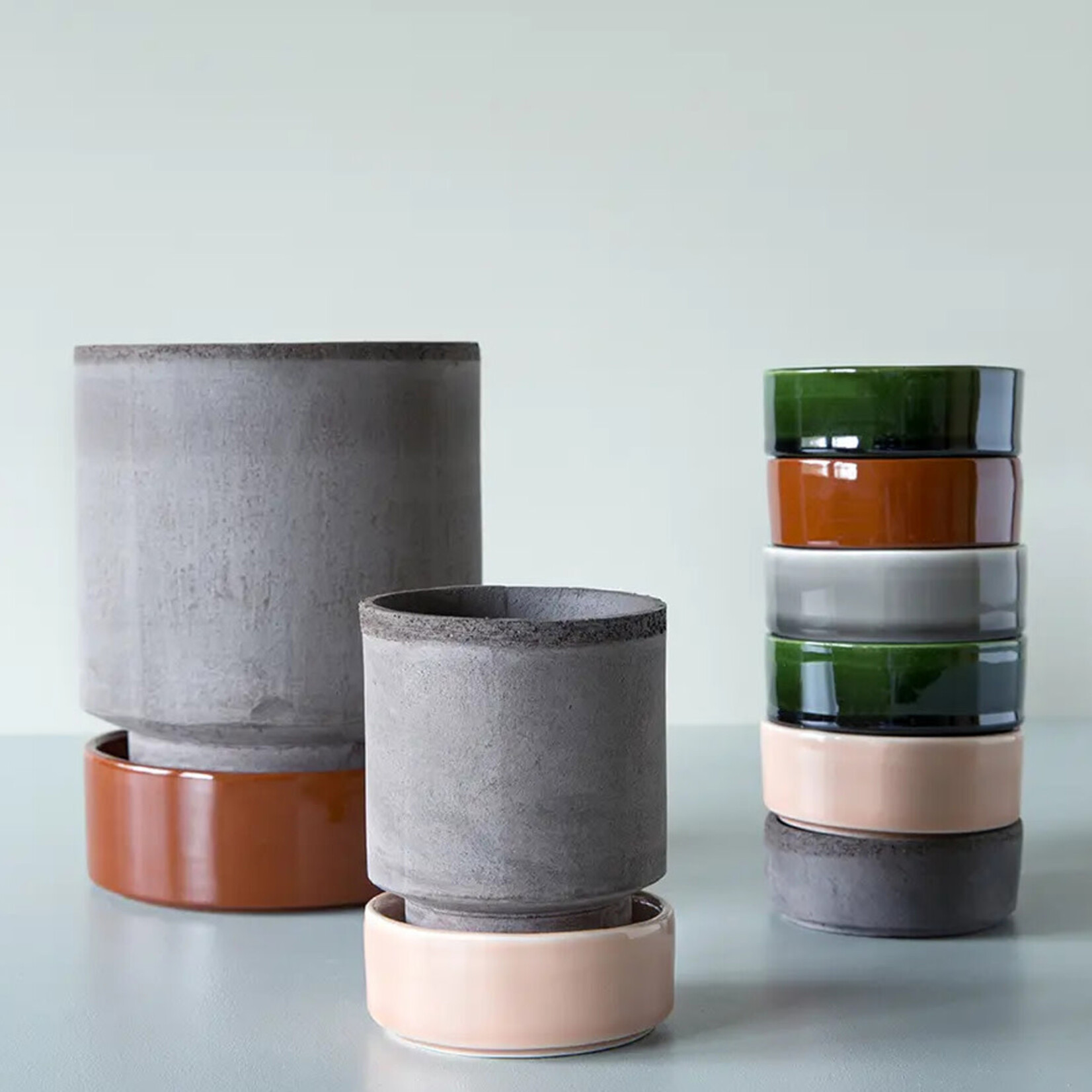 Bergs Potter BPT - Hoff pot grey - Ø07