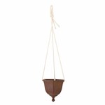 Bloomingville Angi hangpot bruin - Ø10
