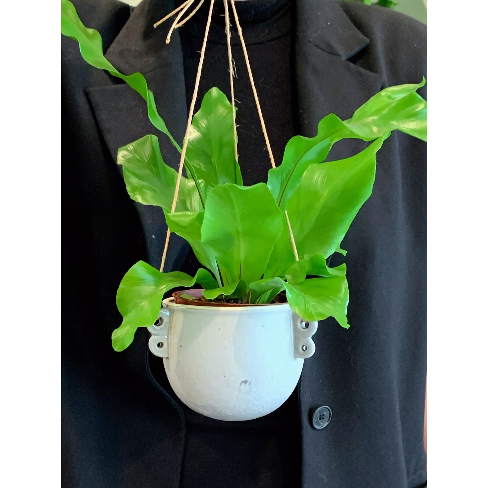 Bloomingville Nilou  hangpot grijs - Ø8,50