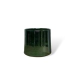Cocoon Pot conic metalic green - Ø26