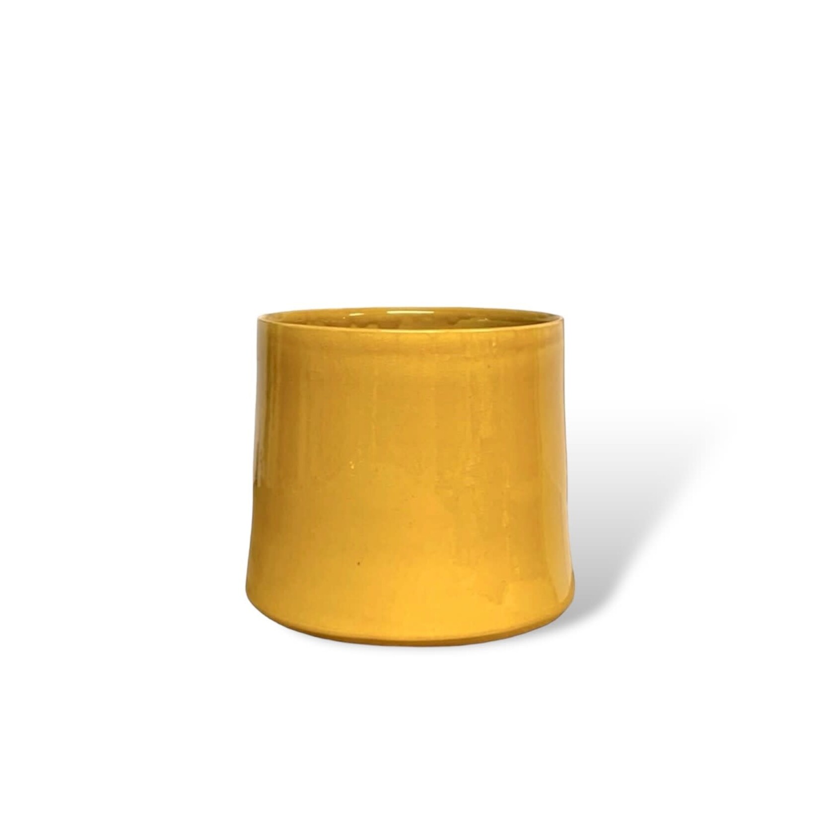 Cocoon Pot conic ochre - Ø26