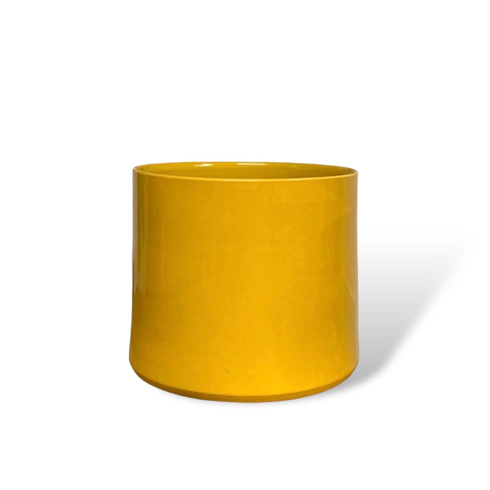 Cocoon Pot conic ochre - Ø38