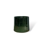 Cocoon Pot conic metalic green - Ø23
