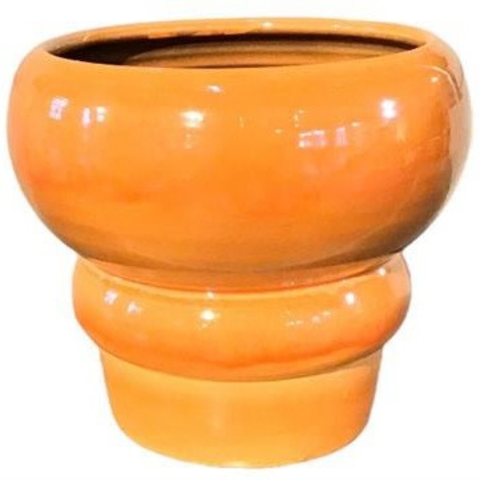 Ceramics Limburg Jump pot orange - Ø19
