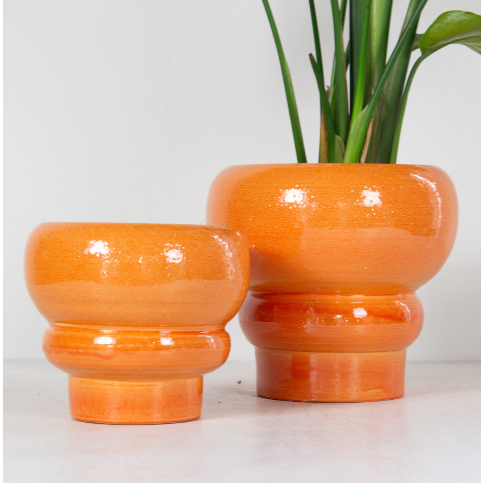 Ceramics Limburg Jump pot orange - Ø27