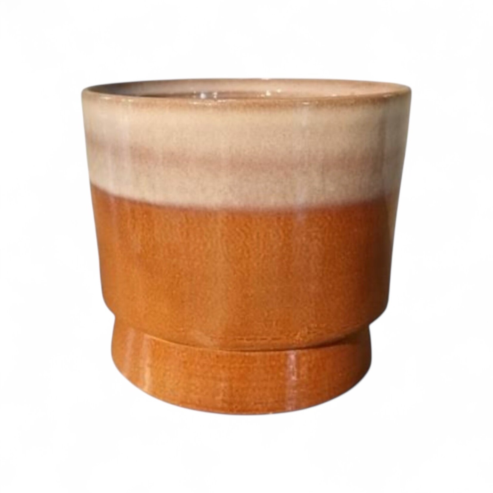 Ceramics Limburg Robusto pot duo ocher - Ø26,50