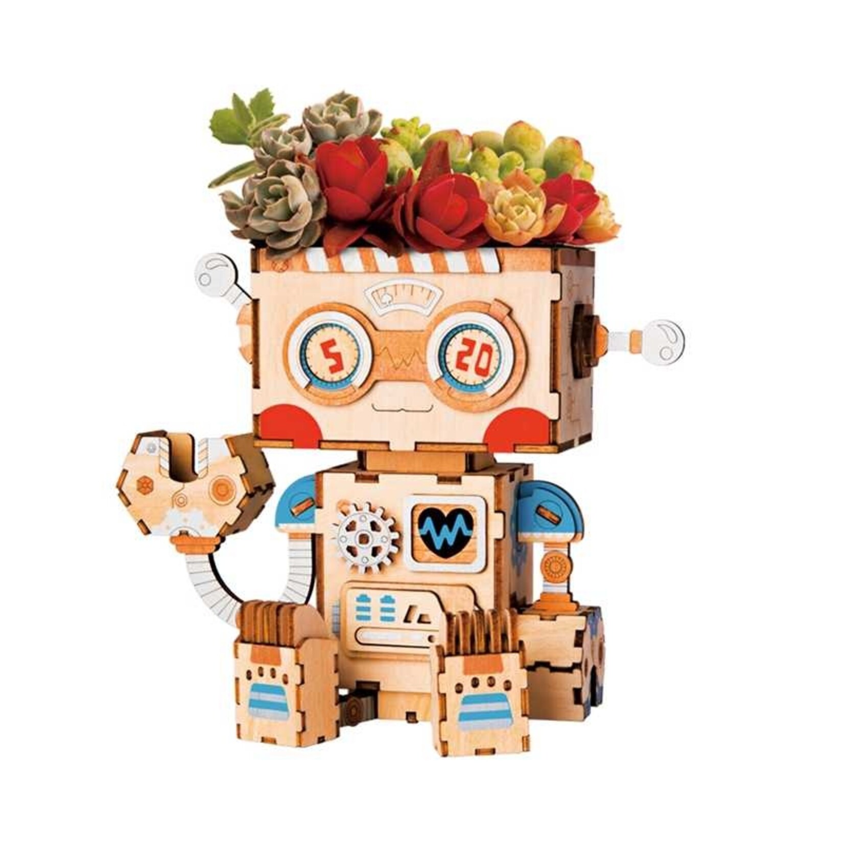 Robotime DIY Flowerpot Robot