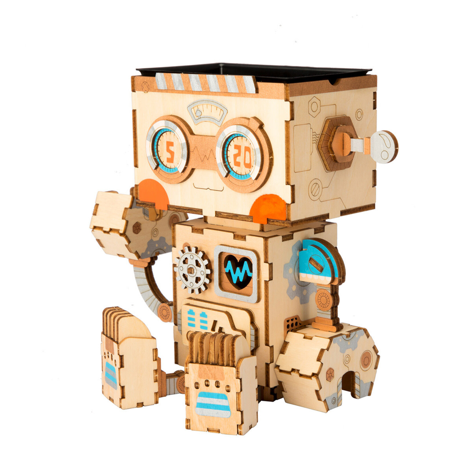Robotime DIY Flowerpot Robot
