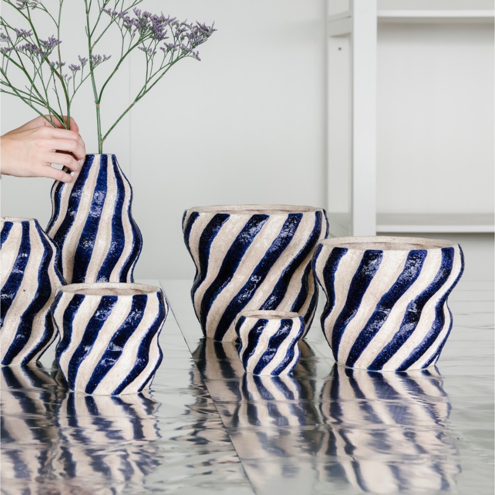 D&M Depot Nebula aubergine - Ø18