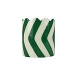 Que Rico Small pot - green/white - Ø07.5