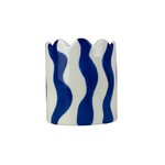 Que Rico Small pot - blue/white - Ø07.5