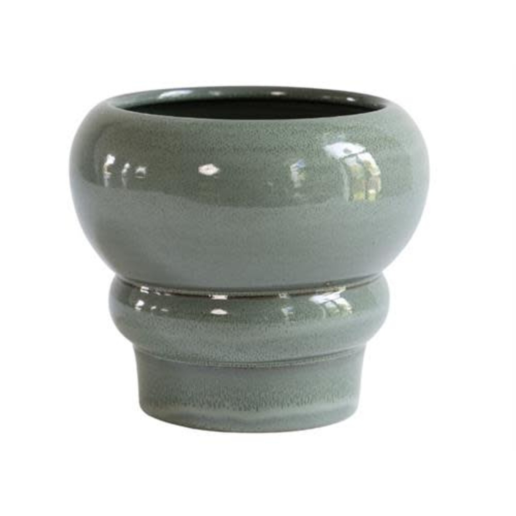 Ceramics Limburg Jump pot greyblue - Ø19