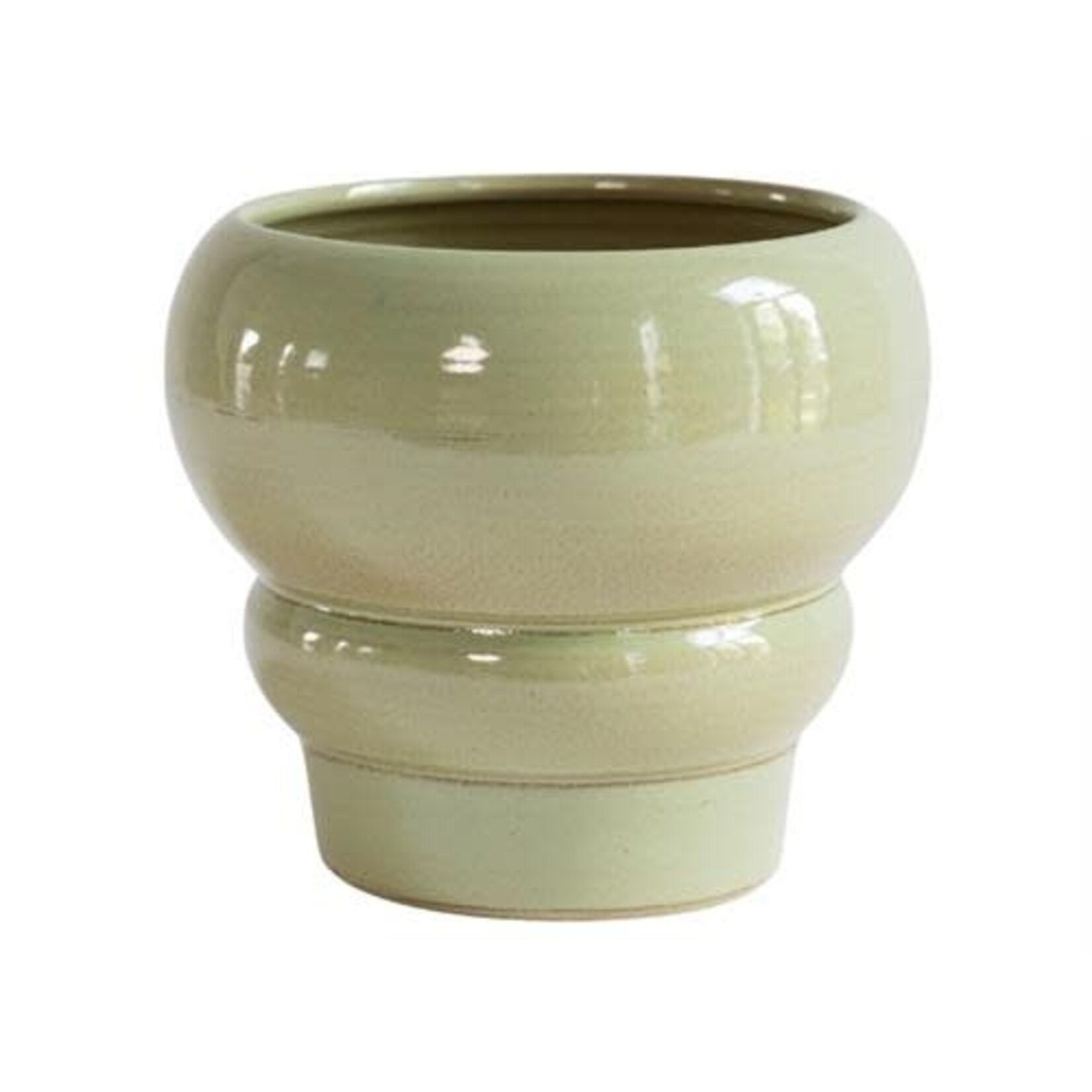 Ceramics Limburg Jump pot olive - Ø19