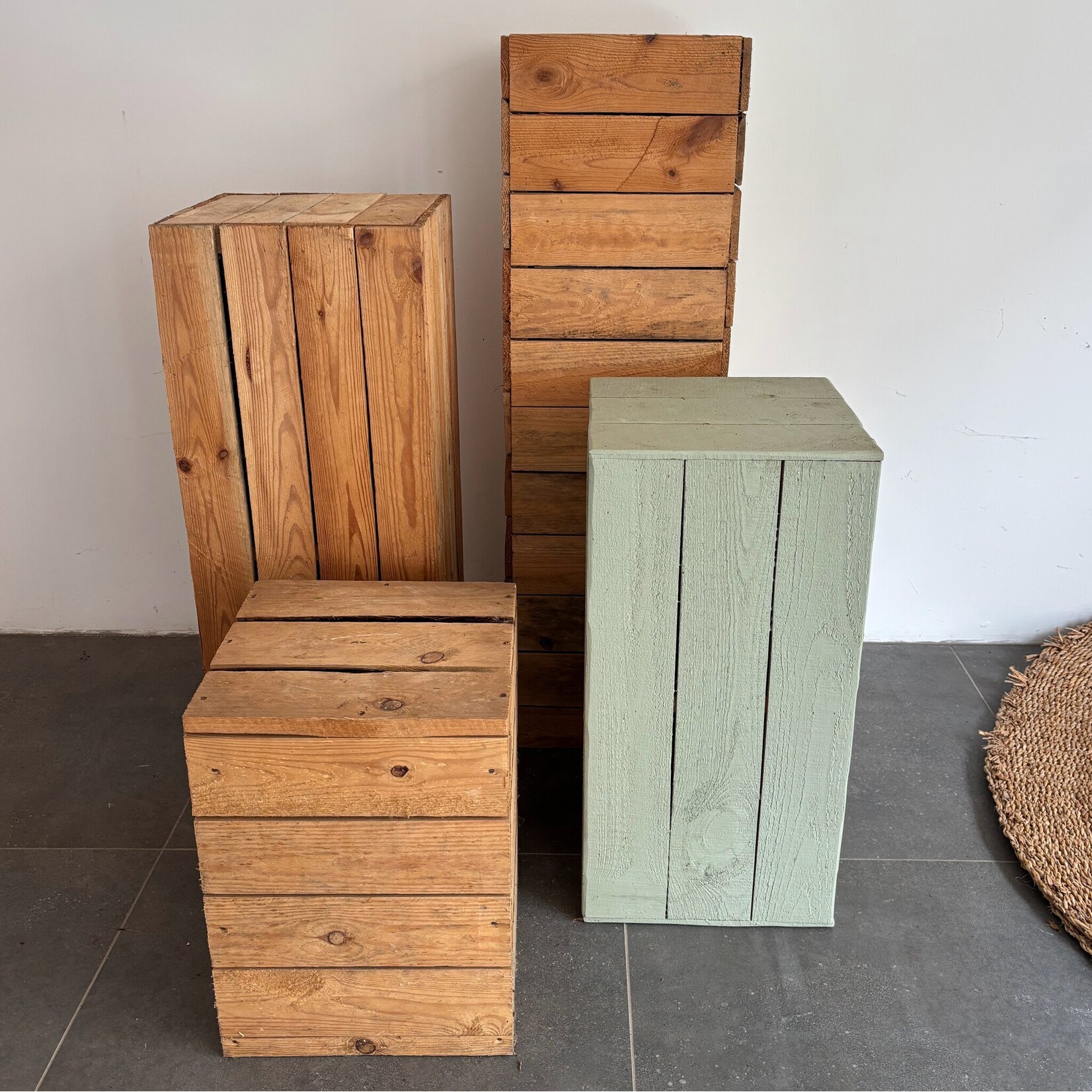 Little Green Stories Houten totem  -  80 cm hoog