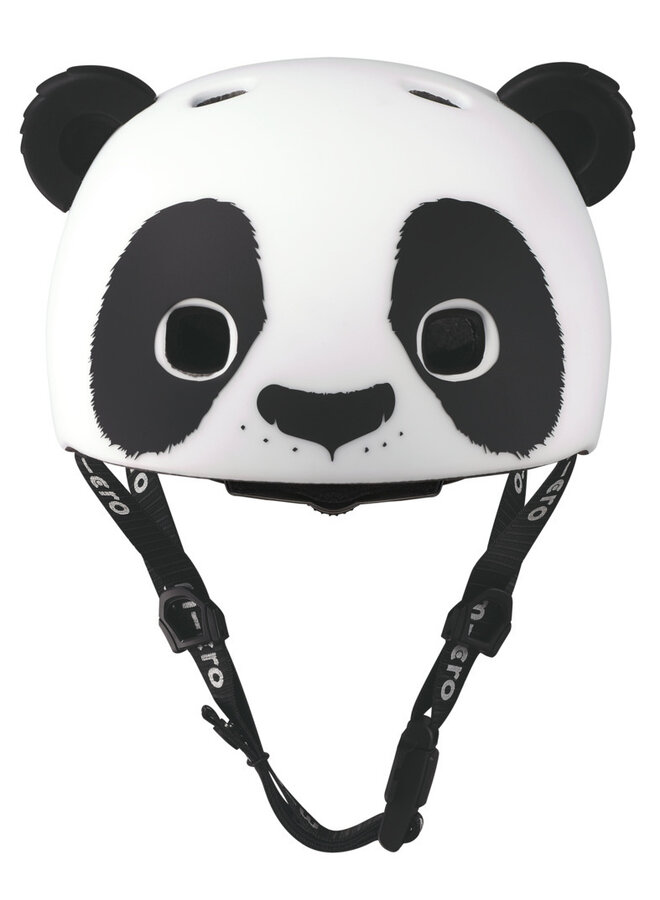 Micro Helm Deluxe 3D Panda - Maat M (52-56 cm)