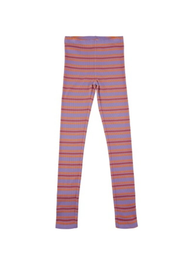 SGPaula YD Stripe Leggings HL : Violet Tulip