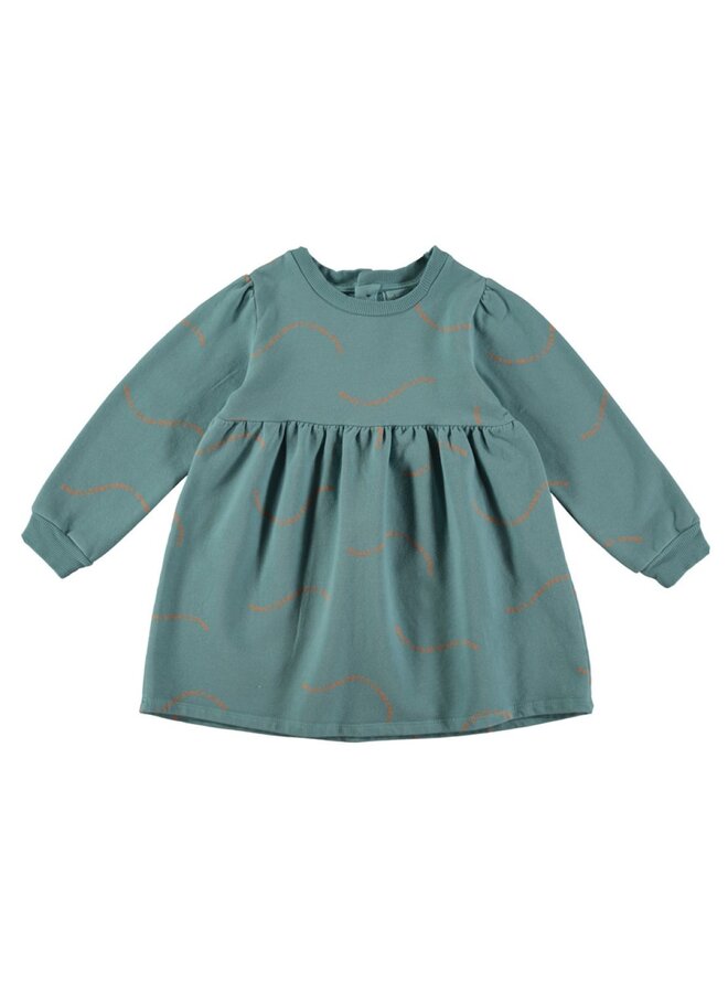 Dress Dance Ocean Green