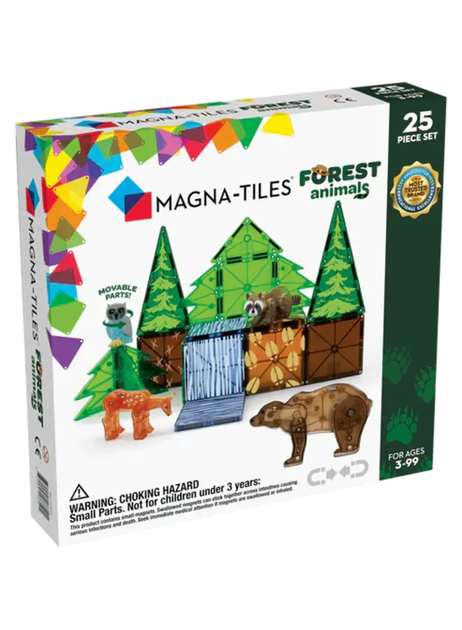 MagnaTiles - Forest animals 12 piece set