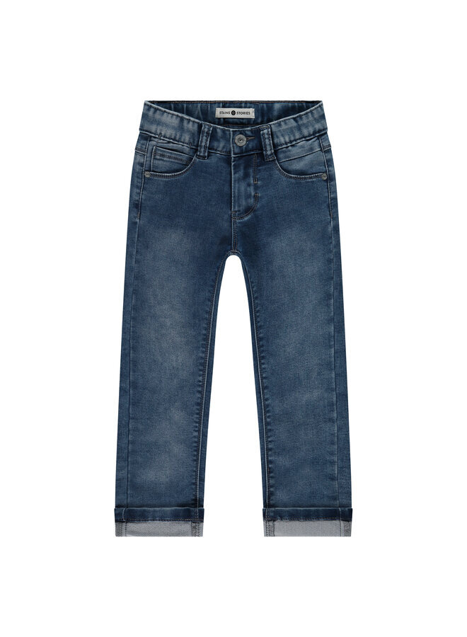 Boys jogg denim, Dark blue denim