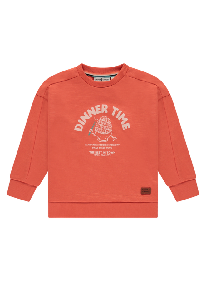 Boys sweatshirt, Grapefruit