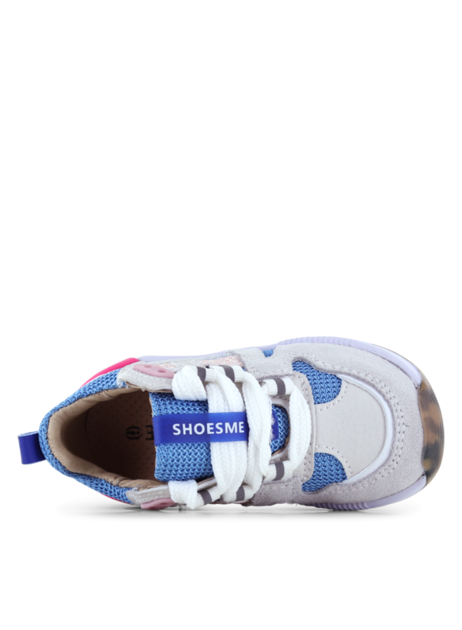 Shoesme grijs-blauwe sneaker